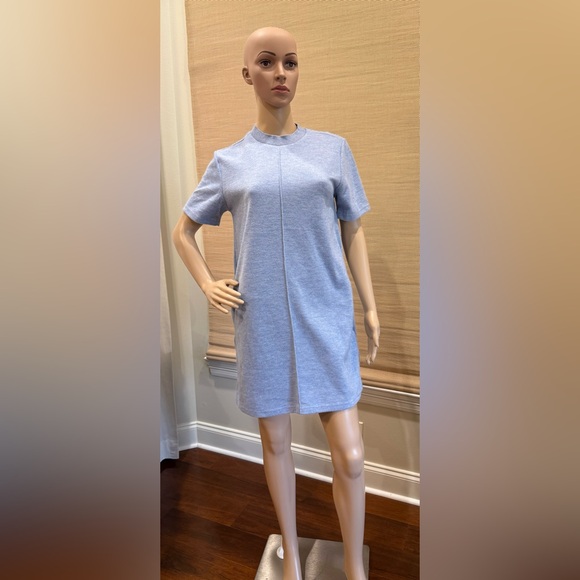 Steve Madden Light Blue Sweater Mini Dress - Picture 1 of 9
